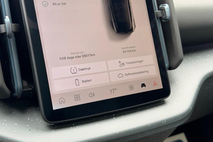 Blå Volvo EX30 fra 2024
