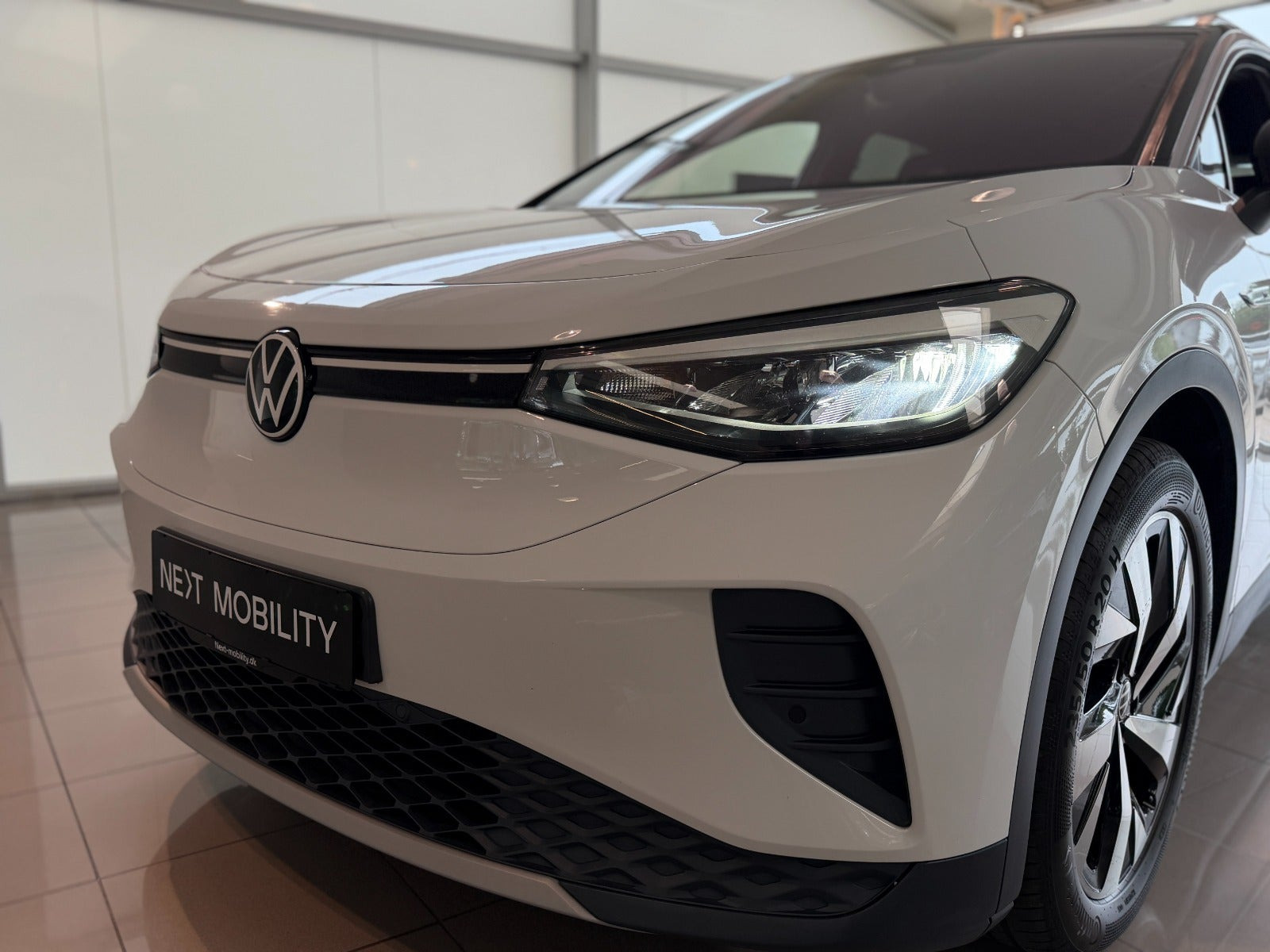 Hvid VW ID.4 fra 2021