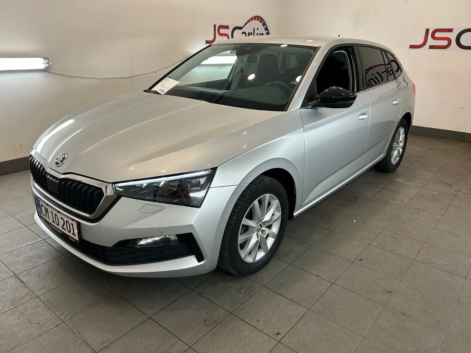 Sølv Skoda Scala fra 2019