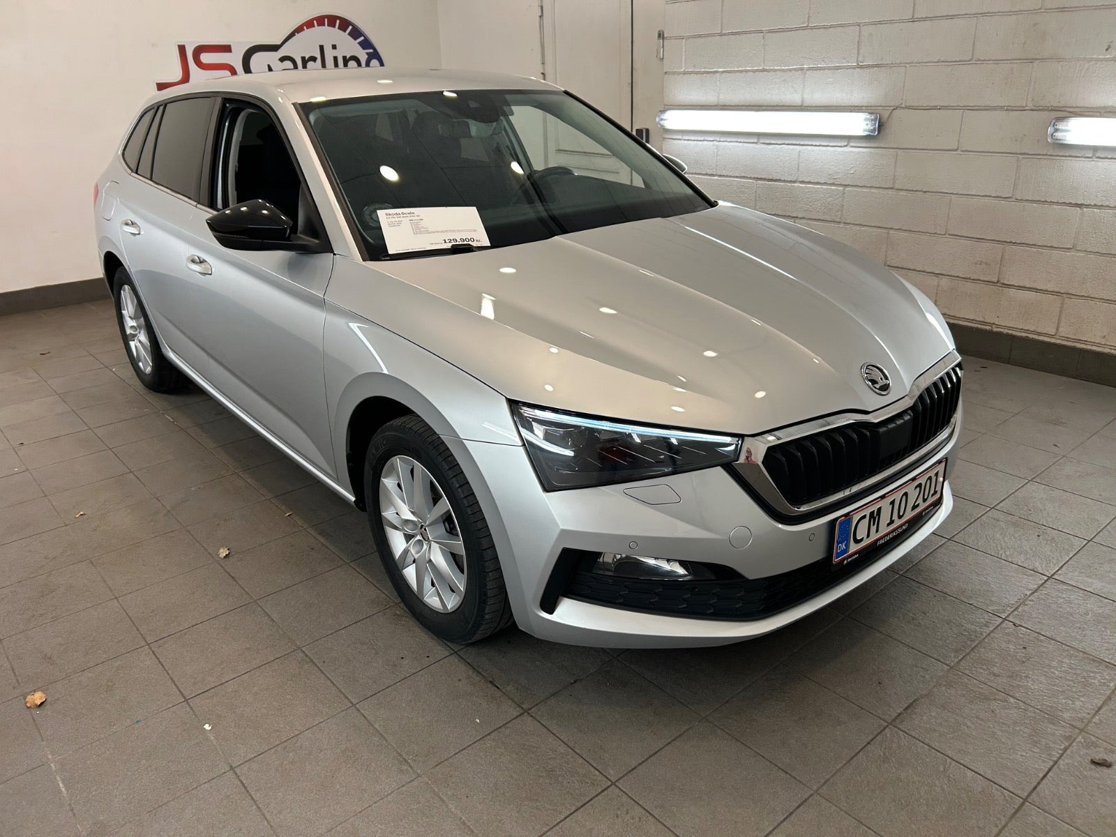 Sølv Skoda Scala fra 2019