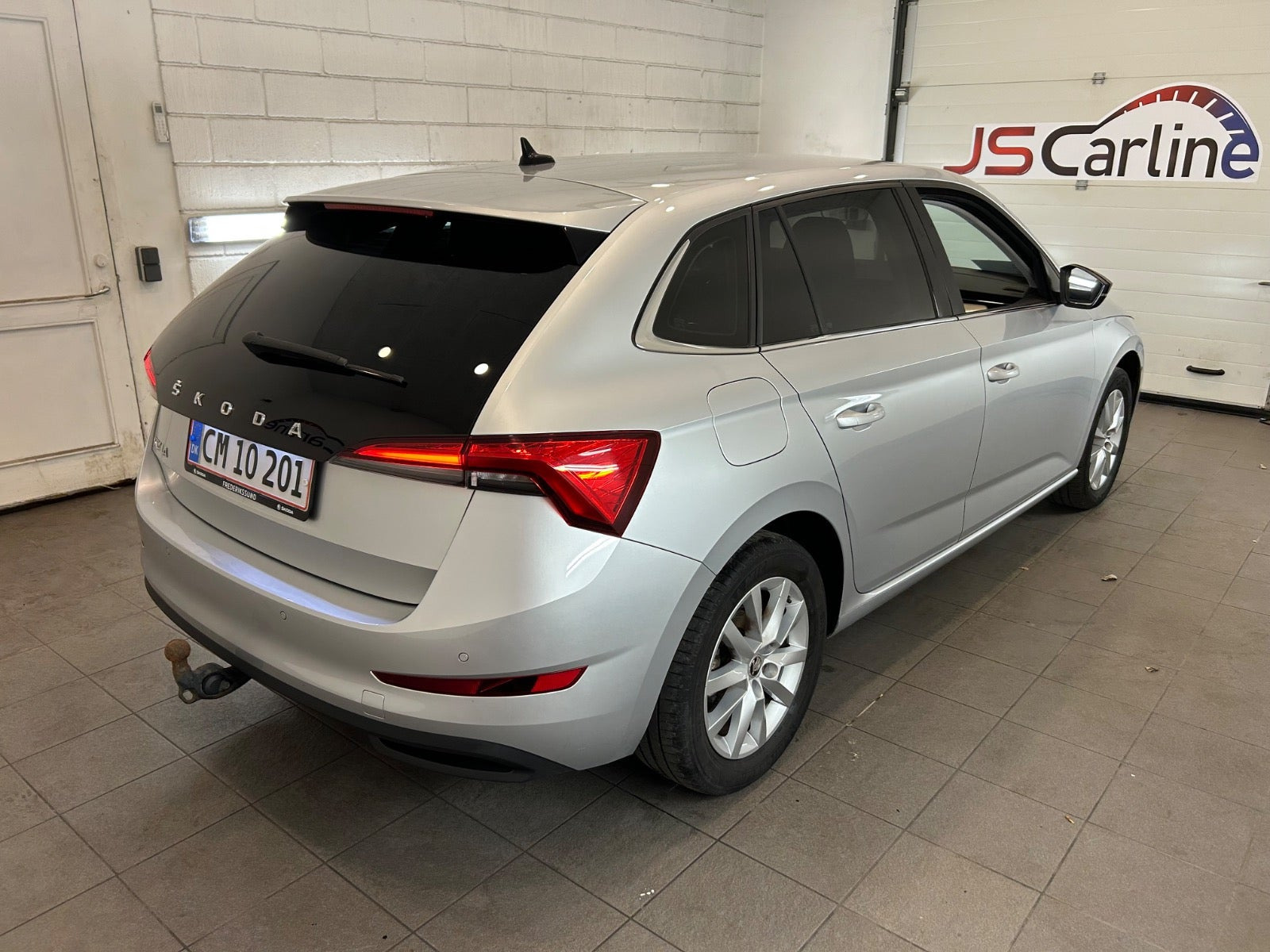 Sølv Skoda Scala fra 2019