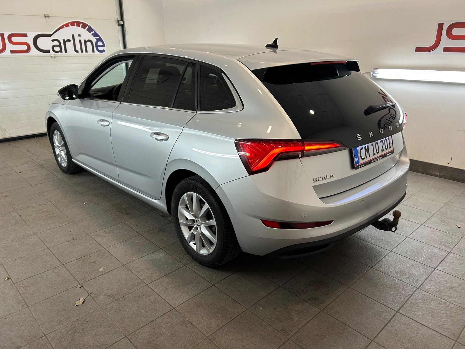 Sølv Skoda Scala fra 2019