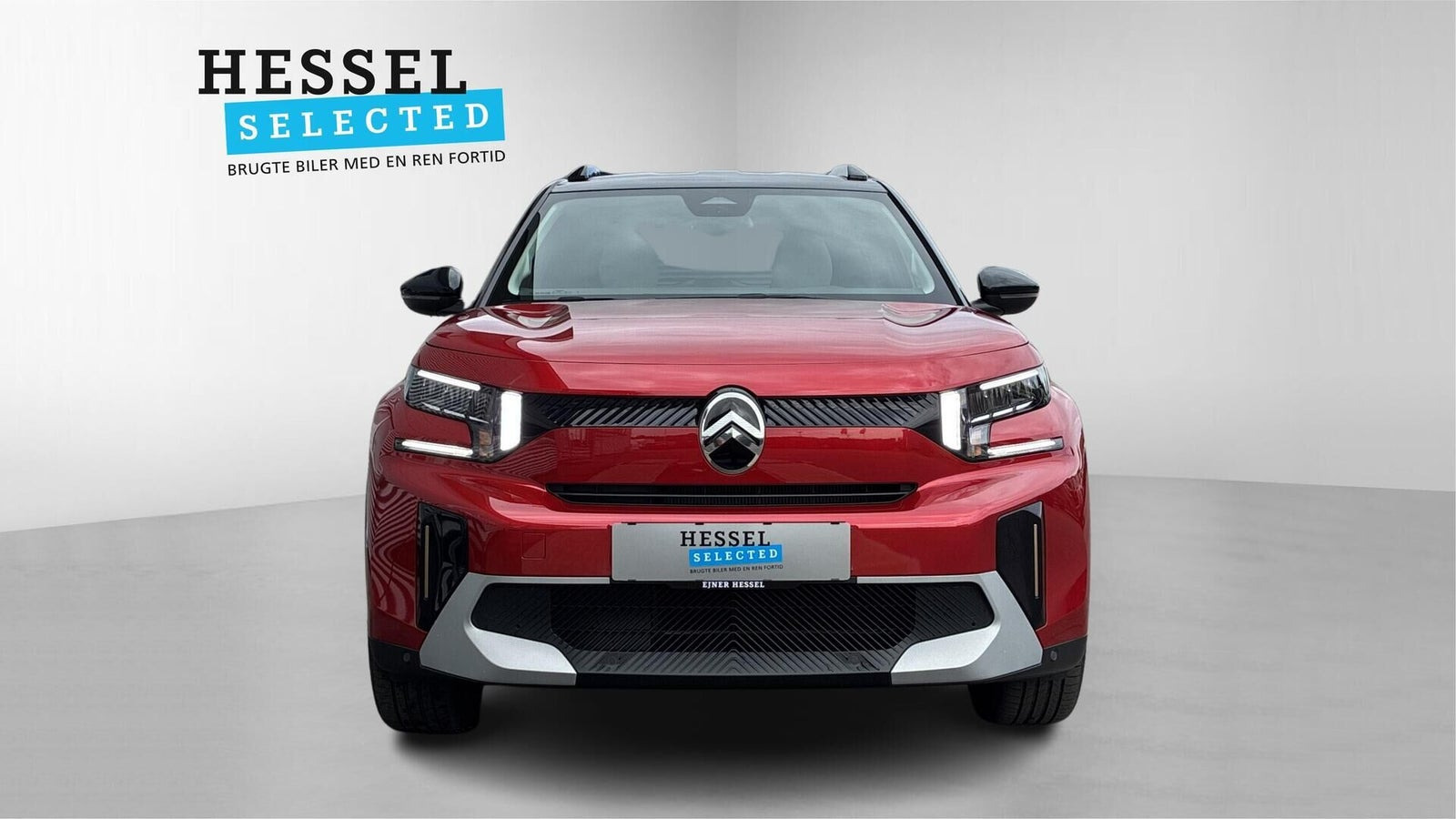 Rød Citroën e-C3 Aircross fra 2025
