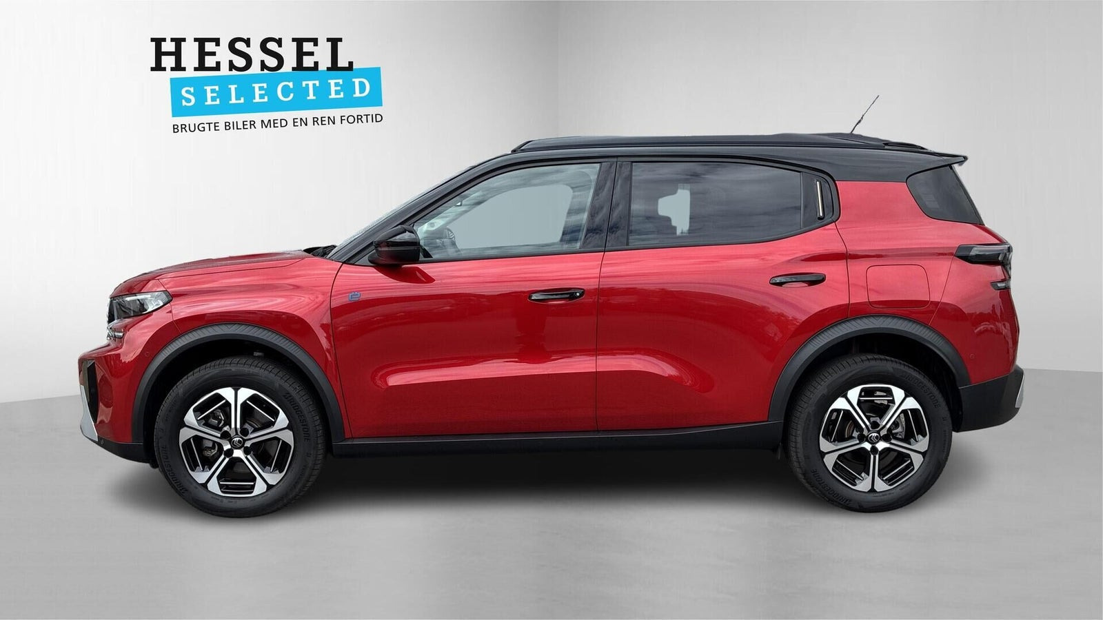 Rød Citroën e-C3 Aircross fra 2025