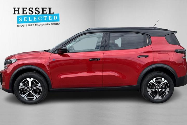 Rød Citroën e-C3 Aircross fra 2025