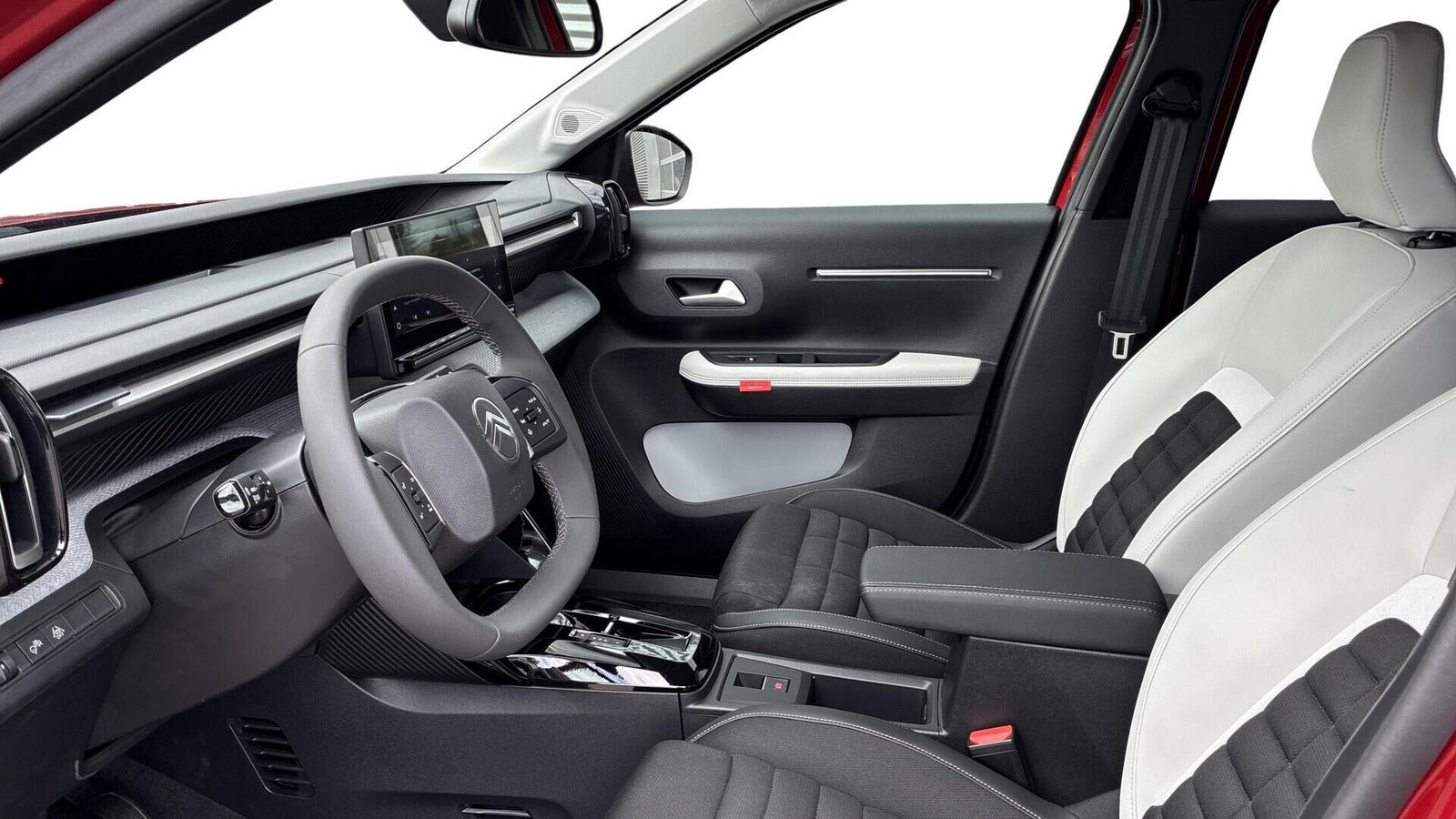 Rød Citroën e-C3 Aircross fra 2025