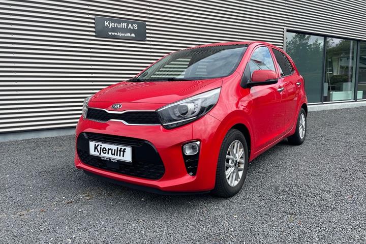 Rød Kia Picanto fra 2021