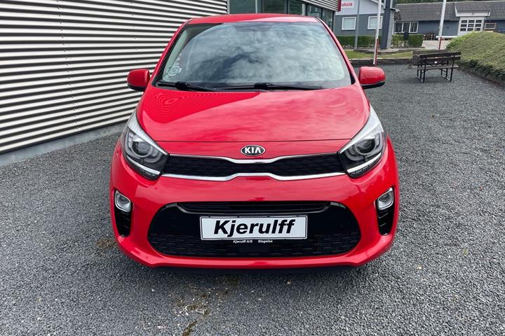 Rød Kia Picanto fra 2021