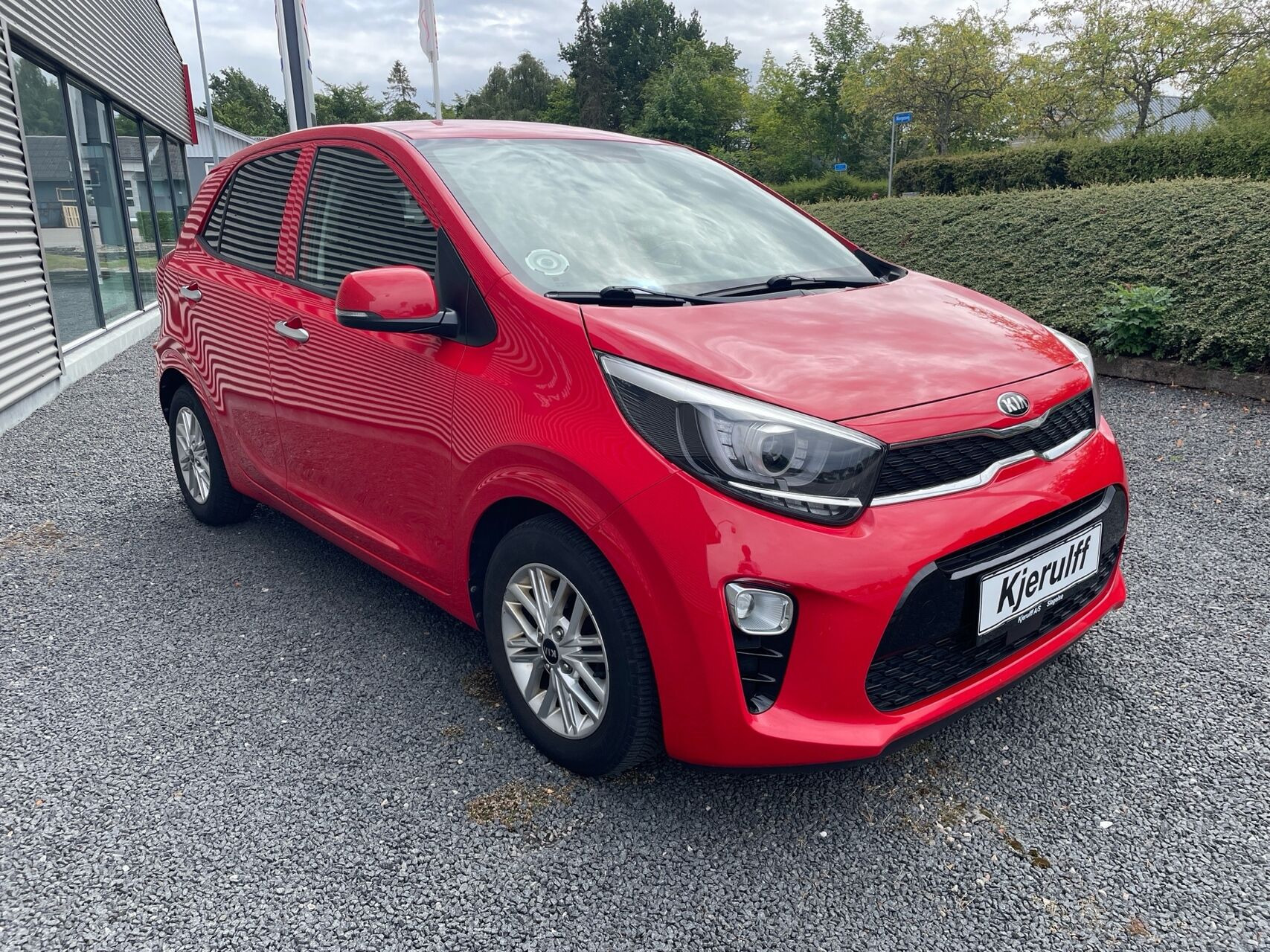 Rød Kia Picanto fra 2021