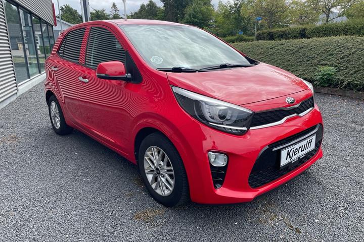 Rød Kia Picanto fra 2021