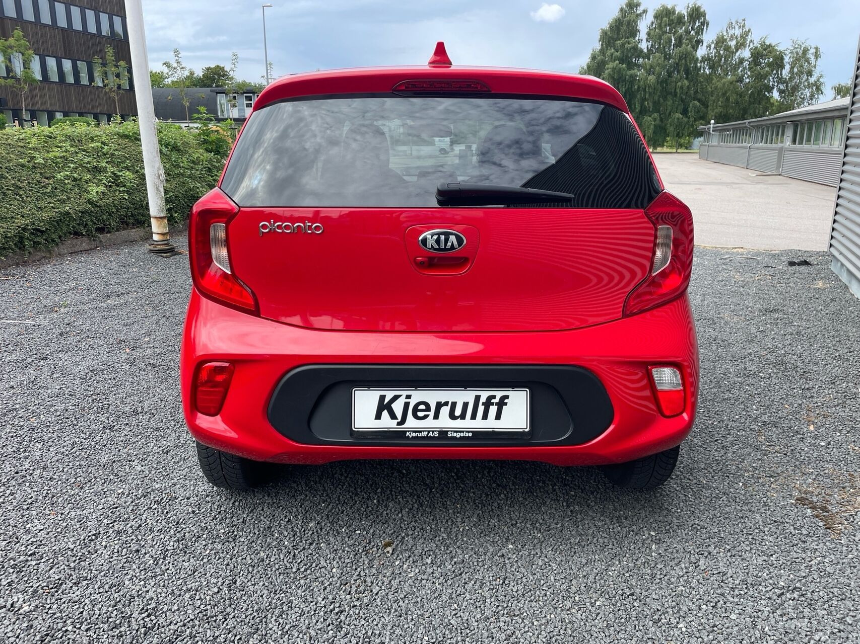 Rød Kia Picanto fra 2021