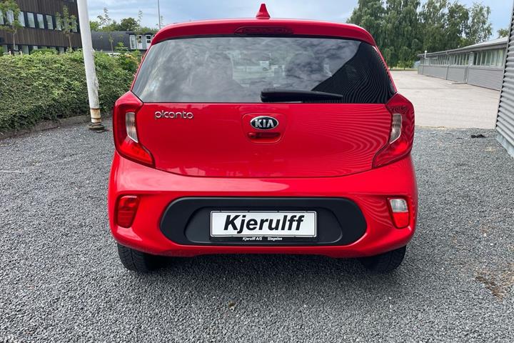 Rød Kia Picanto fra 2021