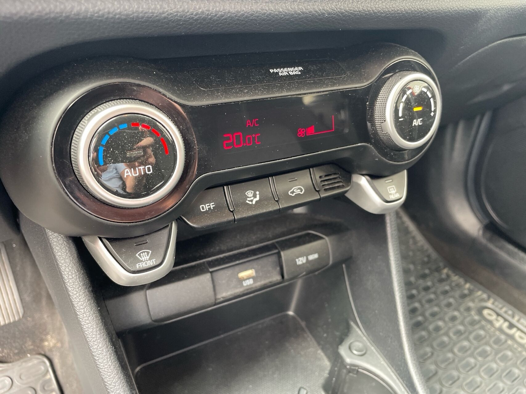 Rød Kia Picanto fra 2021