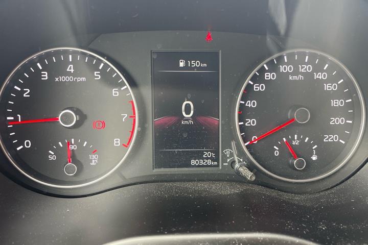 Rød Kia Picanto fra 2021