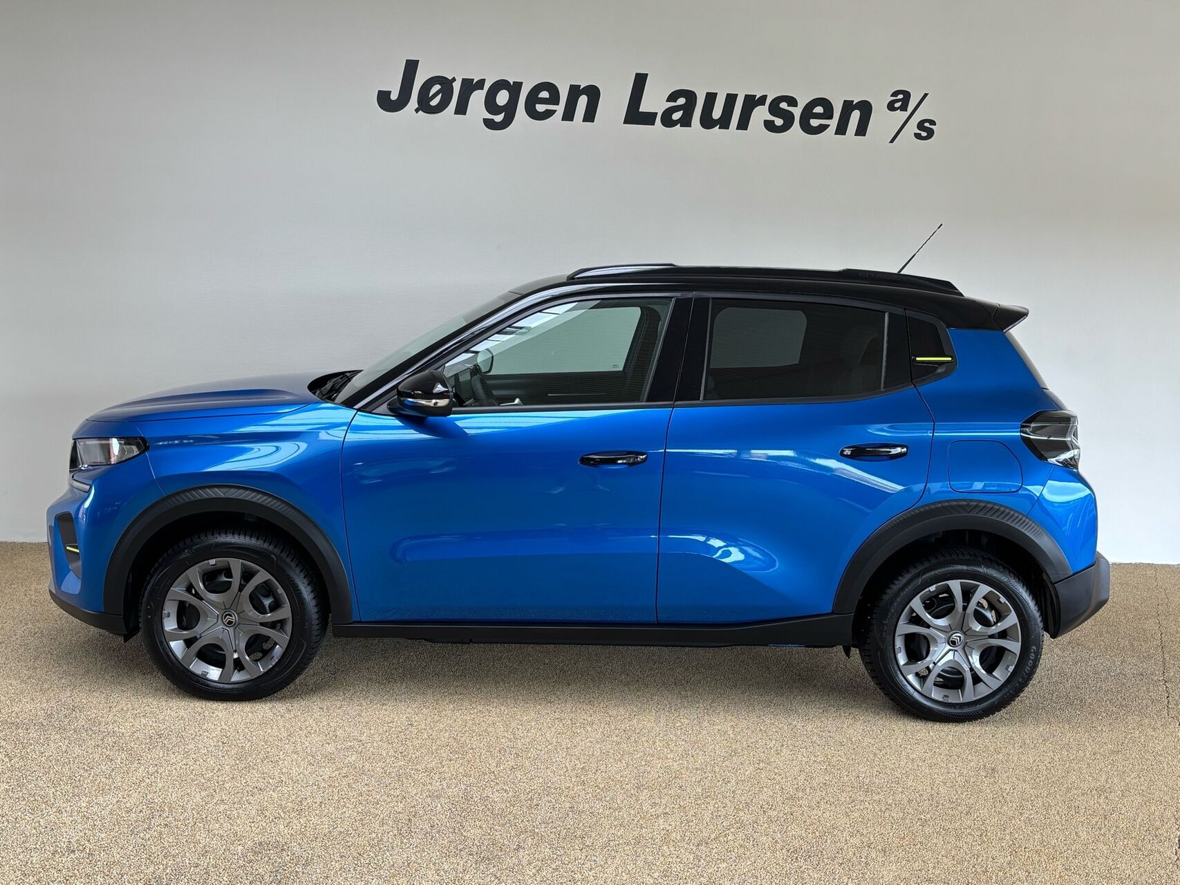 Blå Citroën ë-C3 fra 2025
