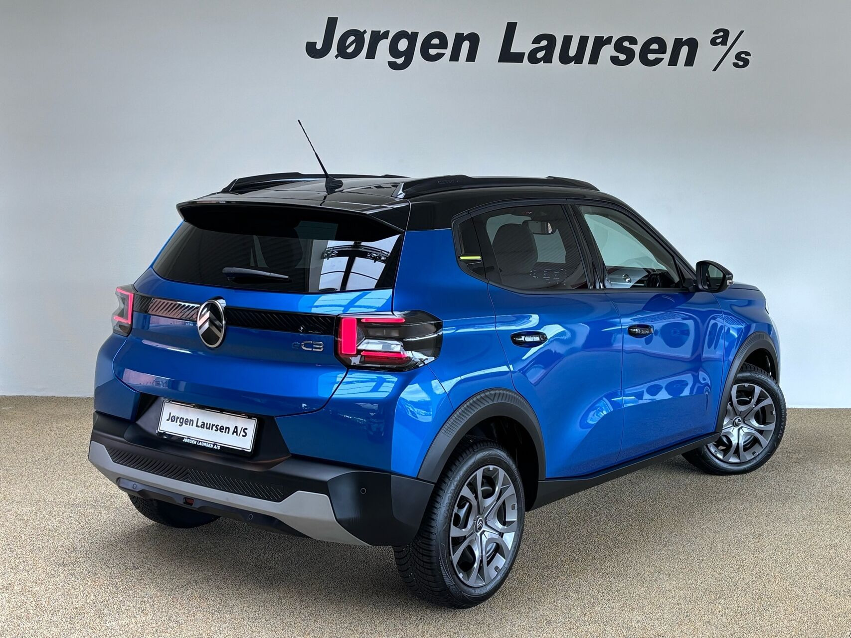 Blå Citroën ë-C3 fra 2025