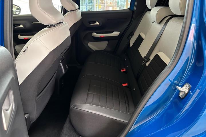 Blå Citroën ë-C3 fra 2025