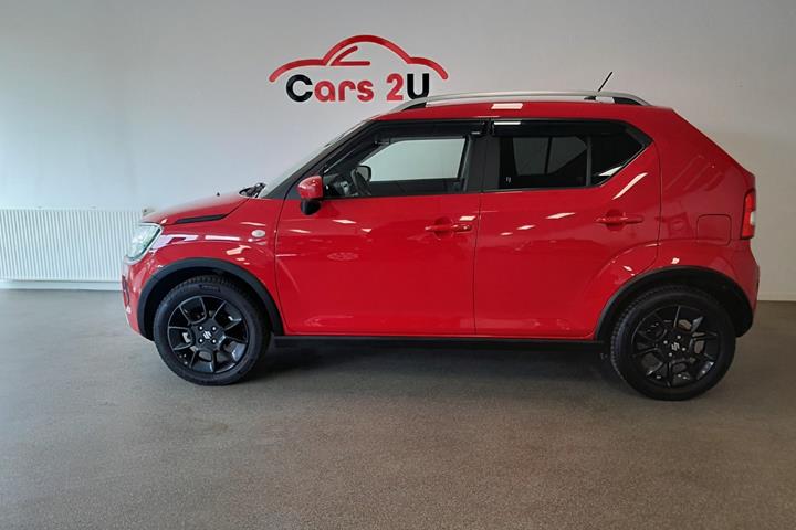 Rød Suzuki Ignis fra 2022