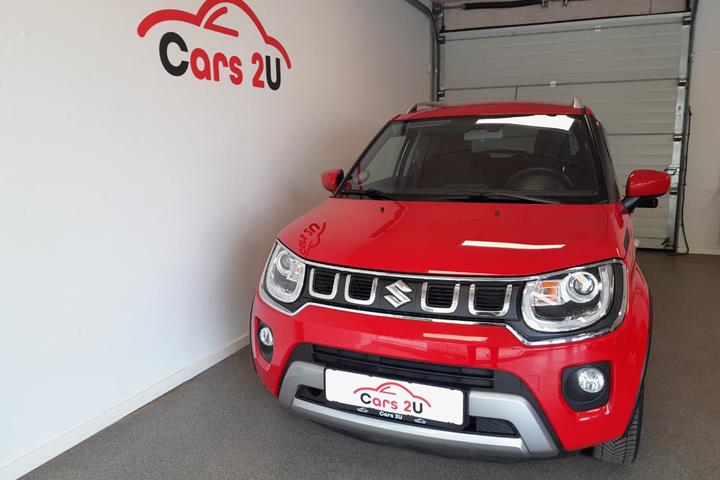 Rød Suzuki Ignis fra 2022