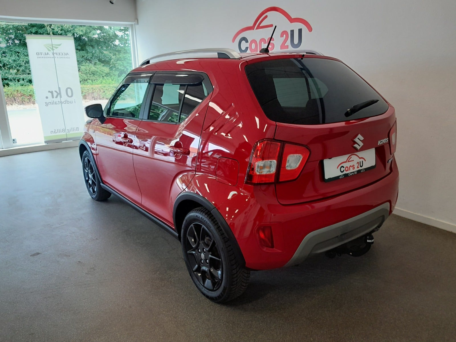 Rød Suzuki Ignis fra 2022