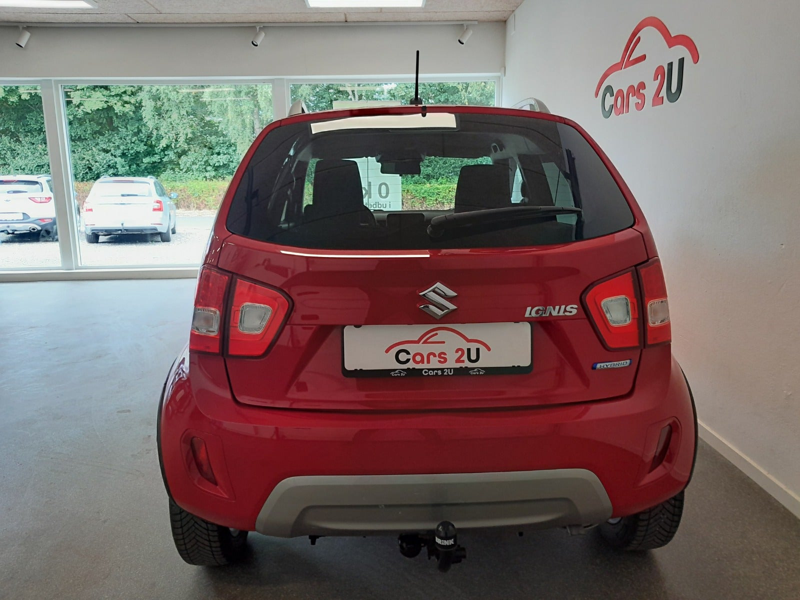 Rød Suzuki Ignis fra 2022