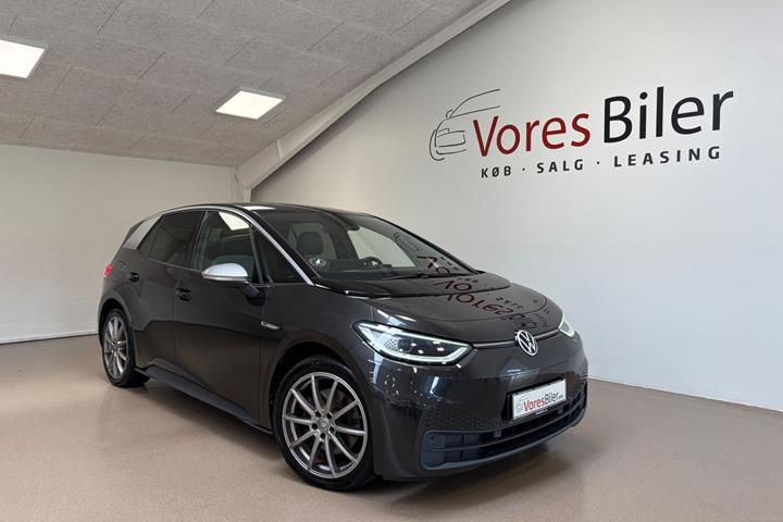 Sort VW ID.3 fra 2020