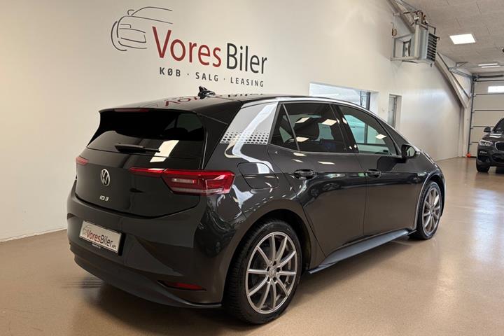 Sort VW ID.3 fra 2020