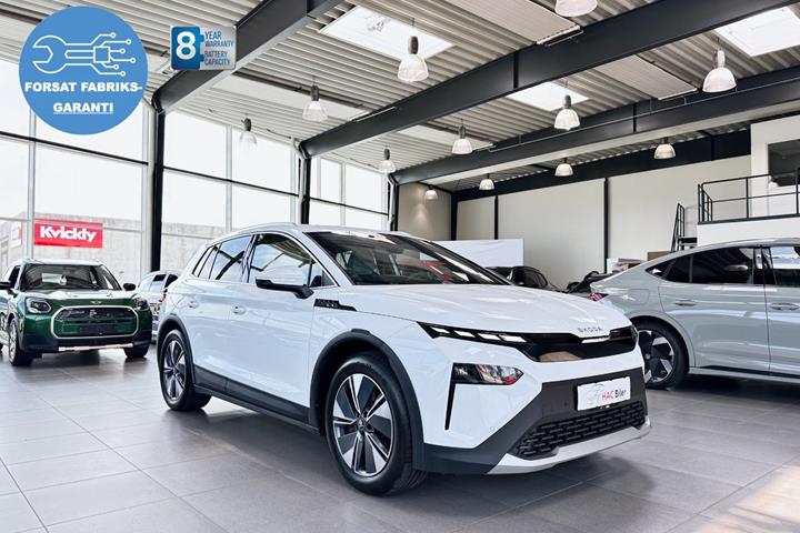 Hvid Skoda Elroq fra 2025