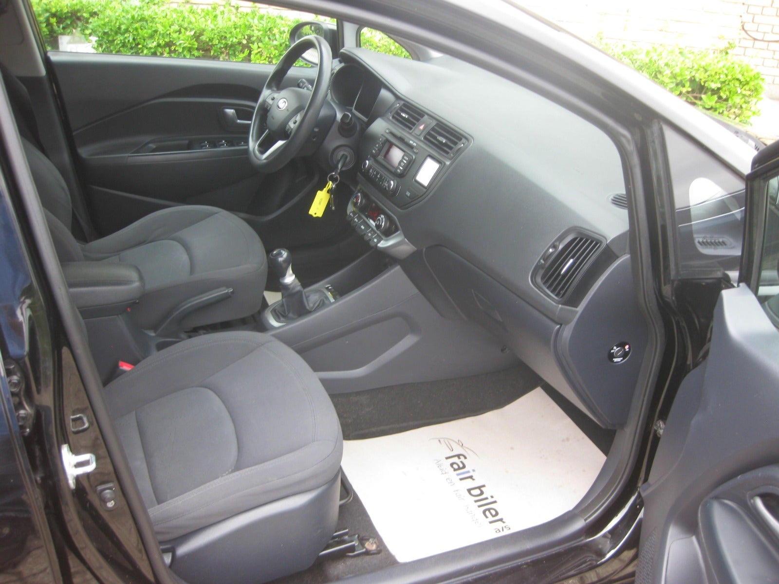 Sort Kia Rio fra 2014