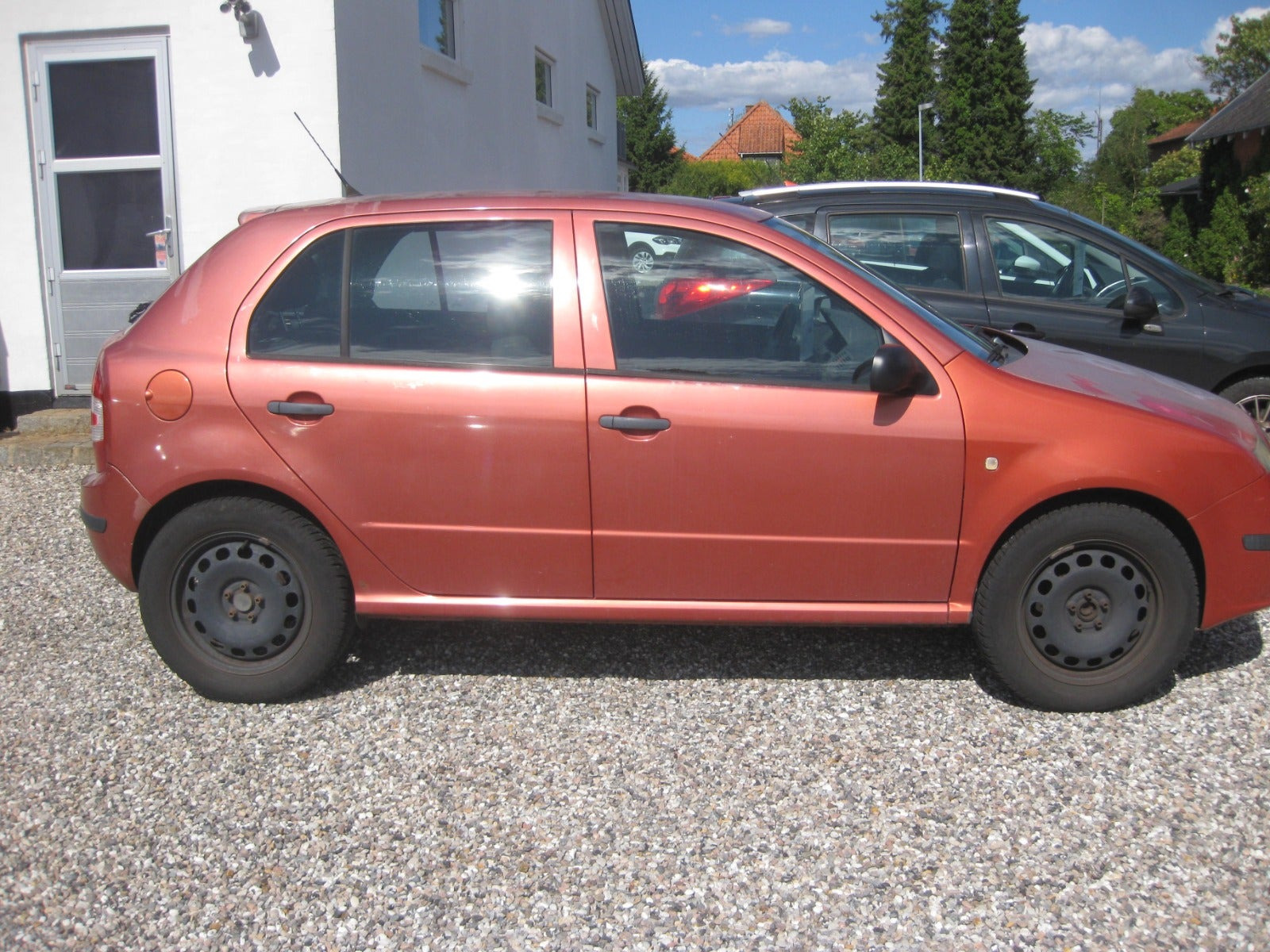 Kobber Skoda Fabia fra 2007