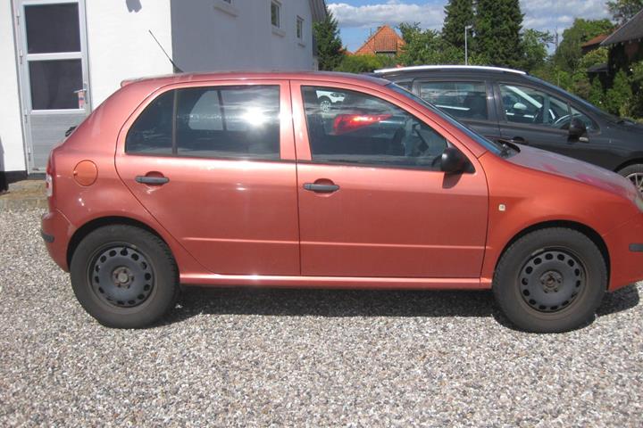 Kobber Skoda Fabia fra 2007