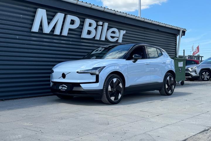 Blå Volvo EX30 fra 2025