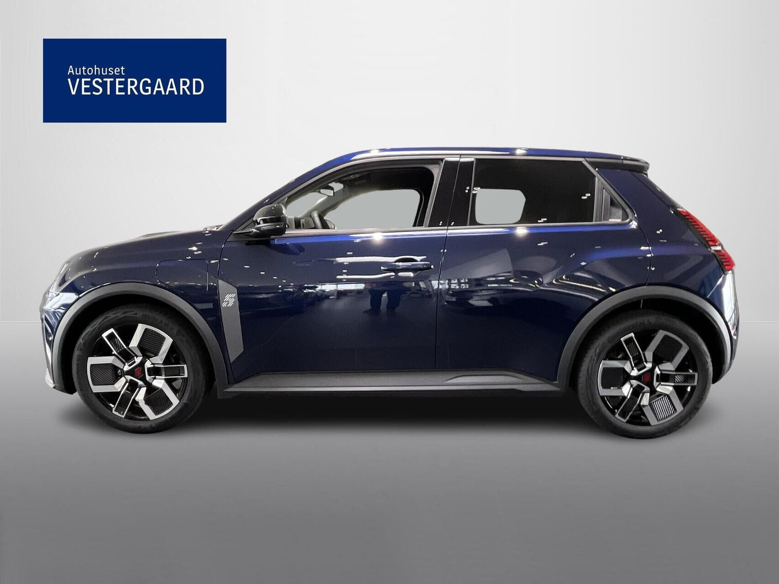 Blå Renault 5 E-Tech fra 2026