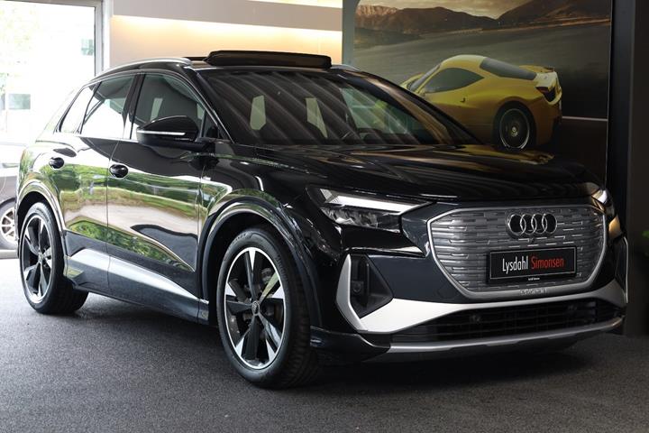 Sort Audi Q4 e-tron fra 2022