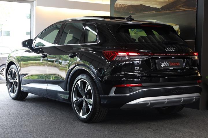 Sort Audi Q4 e-tron fra 2022