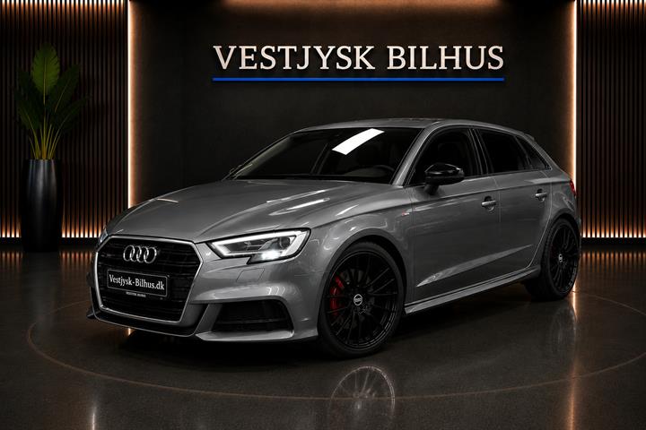 Grå Audi A3 fra 2019
