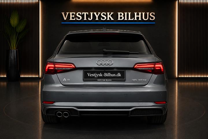 Grå Audi A3 fra 2019