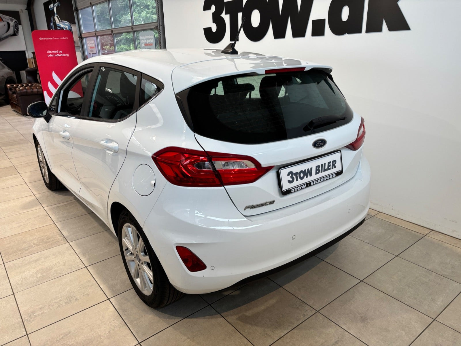 Hvid Ford Fiesta fra 2020