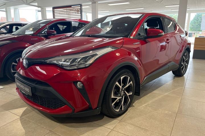 Rød Toyota C-HR fra 2020