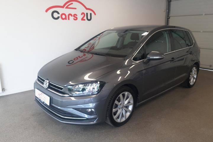 Grå VW Golf Sportsvan fra 2019