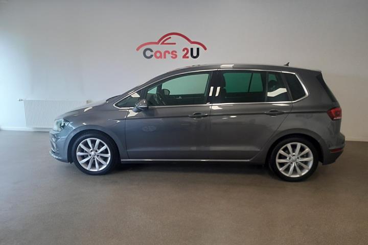 Grå VW Golf Sportsvan fra 2019