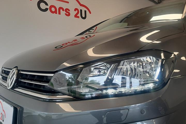 Grå VW Golf Sportsvan fra 2019