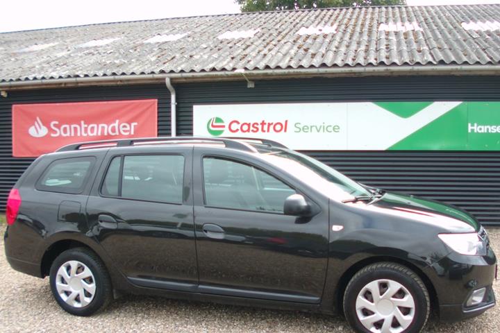 Sort Dacia Logan fra 2018