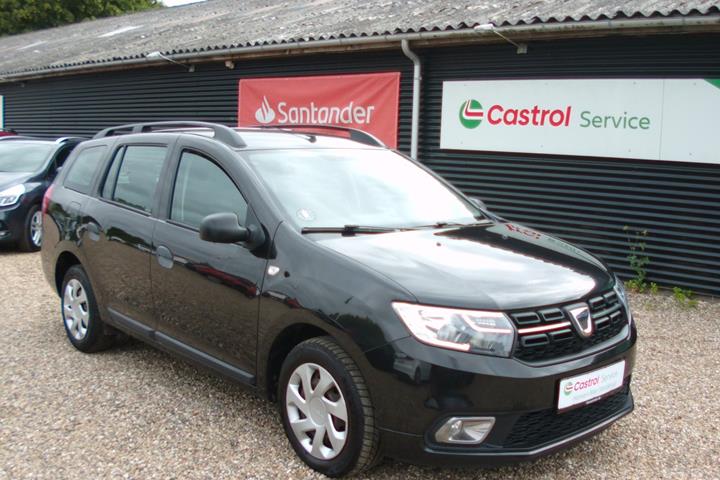 Sort Dacia Logan fra 2018