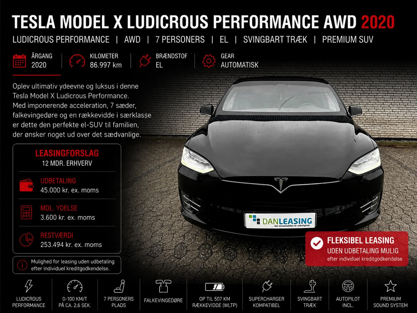 Tesla Model X Ludicrous Performance AWD