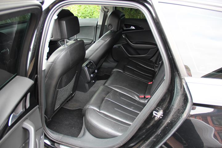Sort Audi A6 fra 2013
