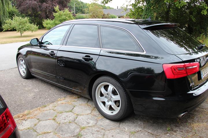 Sort Audi A6 fra 2013