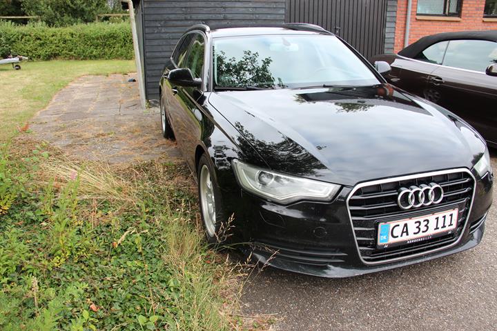Sort Audi A6 fra 2013
