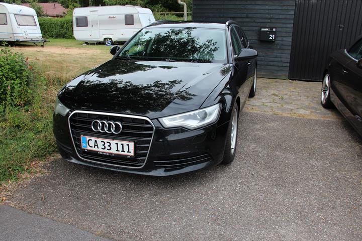 Sort Audi A6 fra 2013