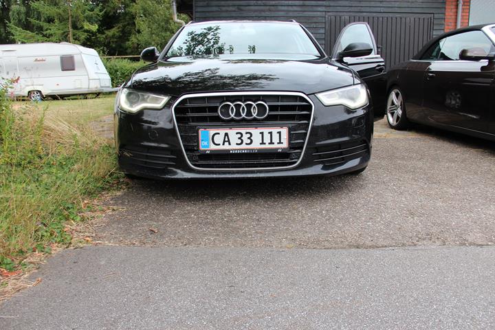 Sort Audi A6 fra 2013